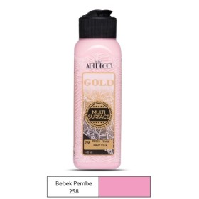 Artdeco Multi Surface Akrilik Boya 140ml Bebek Pembe 258