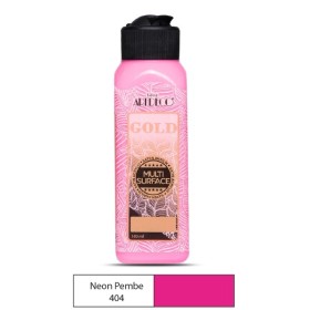Artdeco Multi Surface Neon Akrilik Boya 140ml N.Pembe 404