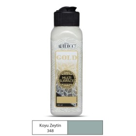 Artdeco Multi Surface Akrilik Boya 140ml Koyu Zeytin 348