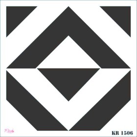 Rich Fayans Modeli Stencil 30x30cm 1506