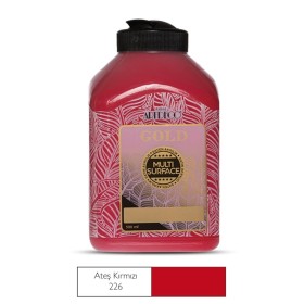 Artdeco Multi Surface Akrilik Boya 500ml Ateş Kırmızı 226