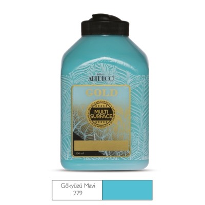 Artdeco Multi Surface Akrilik Boya 140ml Gökyüzü Mavi 279
