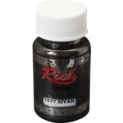 Rich Chrome Metalic 1577 Siyah 60cc