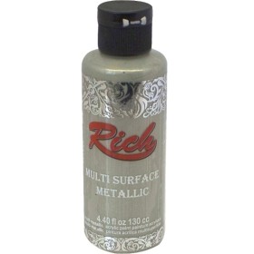Rich Multi Surface Metalik Boya 130cc - 6508 ANTİK GÜMÜŞ