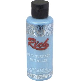 Rich Multi Surface Metalik Boya 130cc - 6538 BEBEK MAVİ
