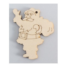 Lazer Kesim Paket Süs Noel Baba YB18