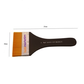 Rich Siyah Sap Geniş Zemin Fırçası 2000 - 10cm
