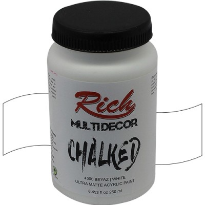Rich Multi Decor Chalked Akrilik 250cc 4500 BEYAZ