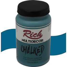 Rich Multi Decor Chalked Akrilik 250cc 4558 Turkuaz