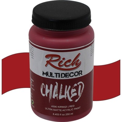 Rich Multi Decor Chalked Akrilik 250cc 4590 KIRMIZI