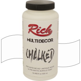 Rich Multi Decor Chalked Akrilik 4502 ANTİK BEYAZ - 500cc