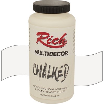 Rich Multi Decor Chalked Akrilik 4504 ESKİMİŞ BEYAZ - 500cc