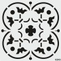 biStencil Şablon 25x25cm K-010