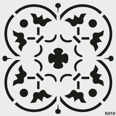 biStencil Şablon 25x25cm K-010