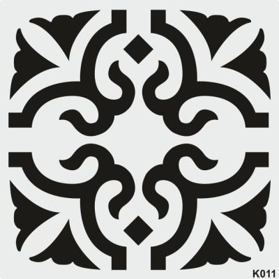 biStencil Şablon 25x25cm K-011