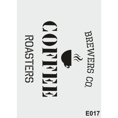 biStencil Şablon 25x35cm E-017