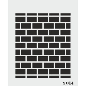 biStencil Şablon 14x18cm Y-014