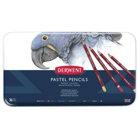 Derwent Pastel Pencil 36'lı Teneke Kutu Pastel Kalem Seti