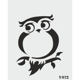 biStencil Şablon 14x18cm  Y-072