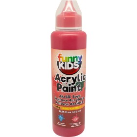 Funny Kids Akrilik Boya 500cc - 2704 KIRMIZI