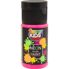 Funny Kids Neon Akrilik Boya 20cc - 4802 PEMBE