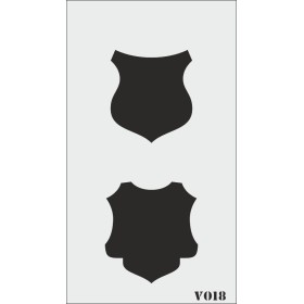 biStencil Şablon 9x16cm V-018