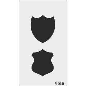 biStencil Şablon 9x16cm V-019