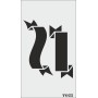 biStencil Şablon 9x16cm V-022