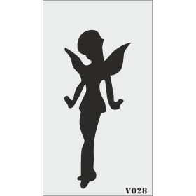 biStencil Şablon 9x16cm V-028