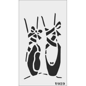 biStencil Şablon 9x16cm V-029