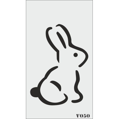 biStencil Şablon 9x16cm V-050