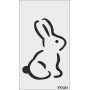 biStencil Şablon 9x16cm V-050