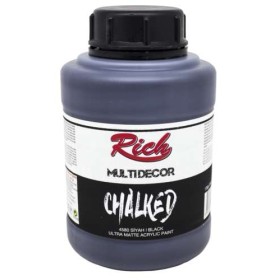 Rich Multi Decor Chalked Akrilik 1,75kg 1250cc - 4580 SİYAH