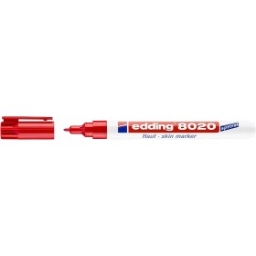 Edding 8020 Cilt Kalemi KIRMIZI 1mm Yuvarlak uç
