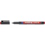 Edding 140S Çok Amaçlı Asetat Kalemi - Permanent  KIRMIZI 0.3mm Kesik uç