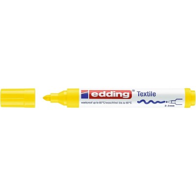Edding 4500 Kumaş Boyama Kalemi Sarı