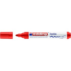 Edding 4500 Kumaş Boyama Kalemi Kırmızı