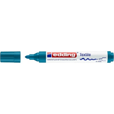 Edding 4500 Kumaş Boyama Kalemi Kirli Mavi