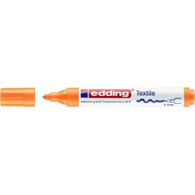 Edding 4500 Kumaş Boyama Kalemi Fosforlu Turuncu