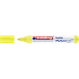 Edding 4500 Kumaş Boyama Kalemi Fosforlu Sarı