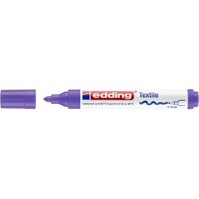 Edding 4500 Kumaş Boyama Kalemi Fosforlu Mor