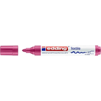 Edding 4500 Kumaş Boyama Kalemi Carmina Kırmızısı