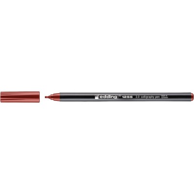 Edding 1255 Kaligrafi Kalemi 2 mm CRIMSON KIRMIZI
