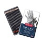Derwent Graphic Pencils Hard 12'li Teneke Kutu (Technical) 