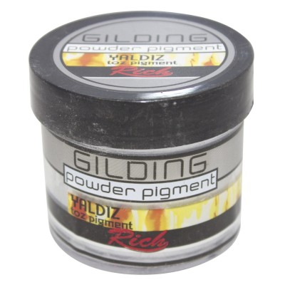 Rich YALDIZ Toz Pigment 60cc- 11009 GÜMÜŞ