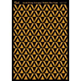 Rich Varak Soft Dekopaj Kağıdı 29x42cm - 7007 ALTIN
