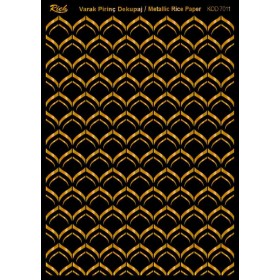 Rich Varak Soft Dekopaj Kağıdı 29x42cm - 7011 ALTIN