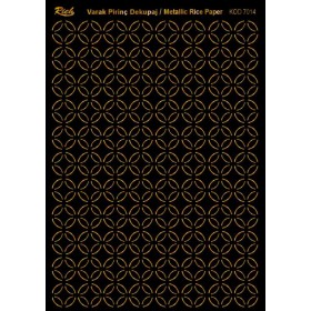 Rich Varak Soft Dekopaj Kağıdı 29x42cm - 7014 ALTIN