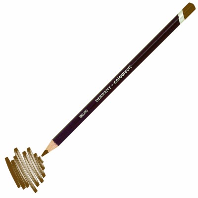 Derwent Coloursoft Yumuşak Kuru Boya Kalemi C530 Pale Brown