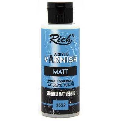 Rich Su Bazlı MAT Vernik 130 ml